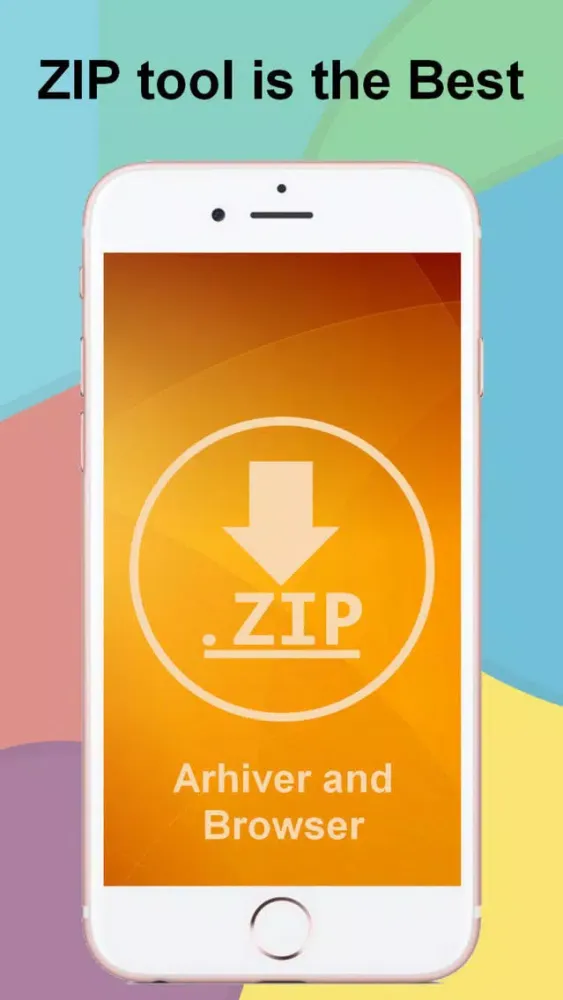 تصاویر ZIP UnZIP Archiver App and Browser