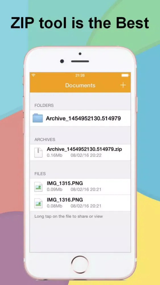 تصاویر ZIP UnZIP Archiver App and Browser