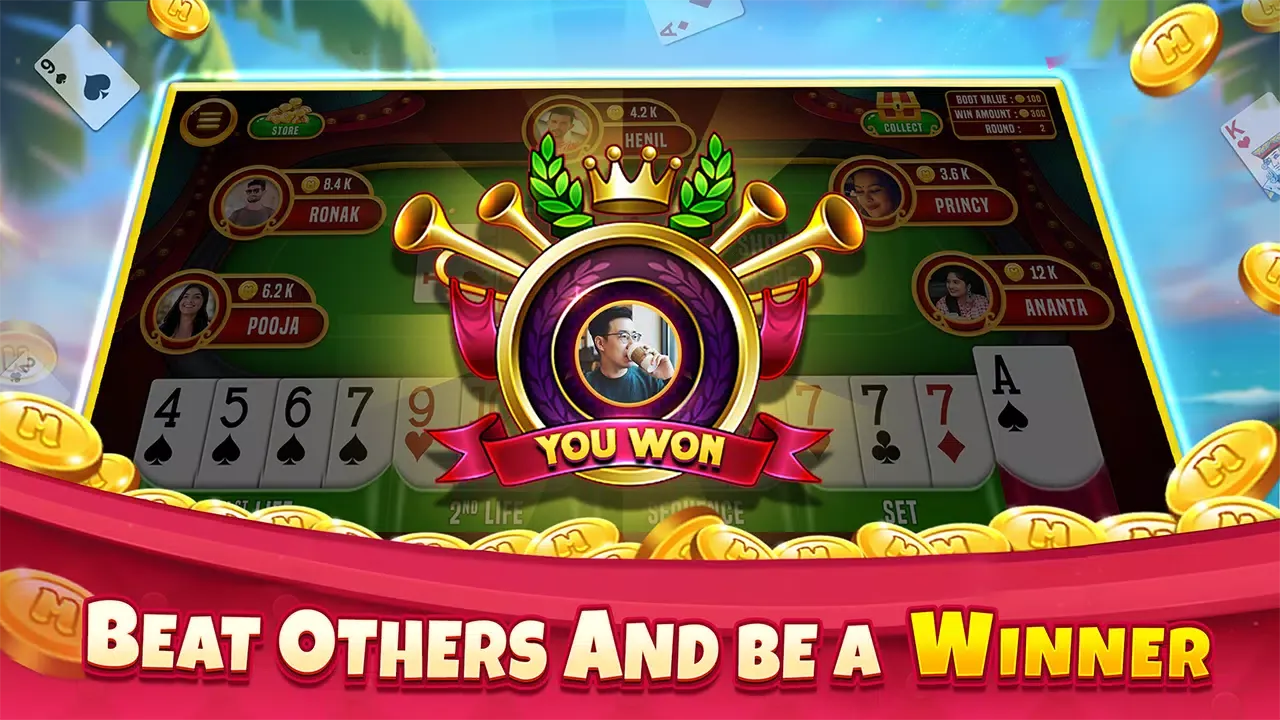 Indian Rummy Offline Card Game Screenshots