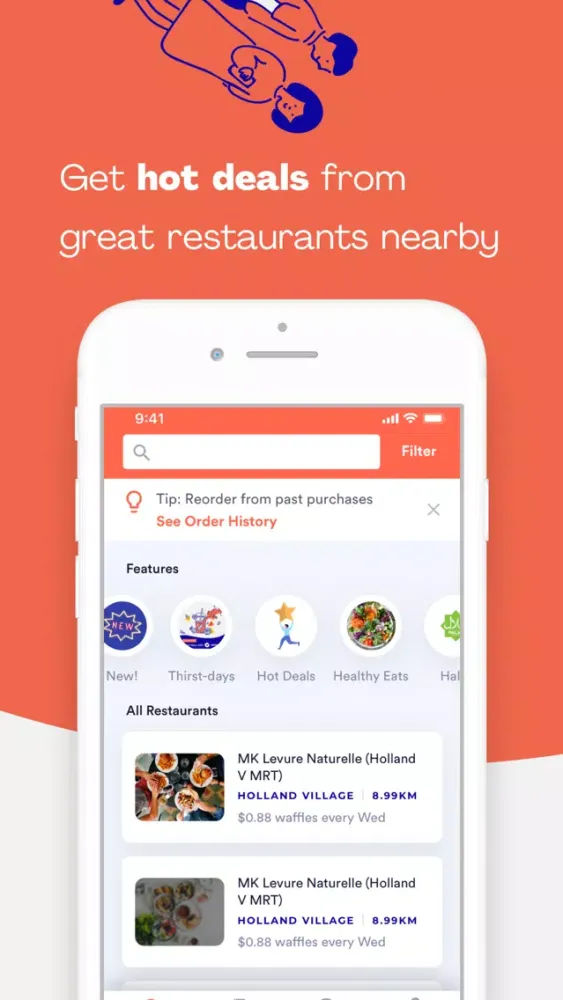 Eatsy: Pre-order & Pick-up سکرین شاٹس
