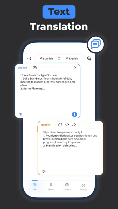 Capturas de pantalla de Translator – photo translate
