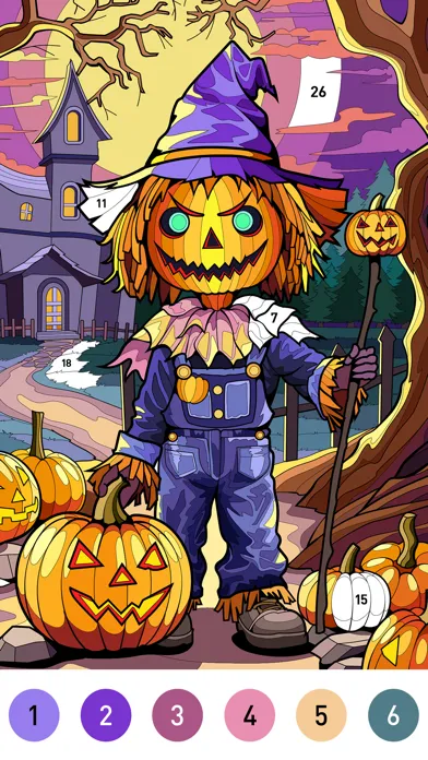 Halloween Coloring Book Games স্ক্রিনশট
