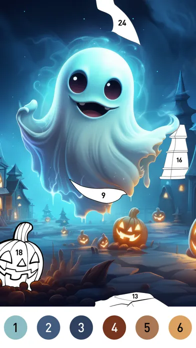 Halloween Coloring Book Games স্ক্রিনশট