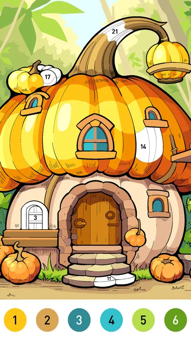 Halloween Coloring Book Games স্ক্রিনশট