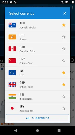 Easy Currency Converter Pro سکرین شاٹس