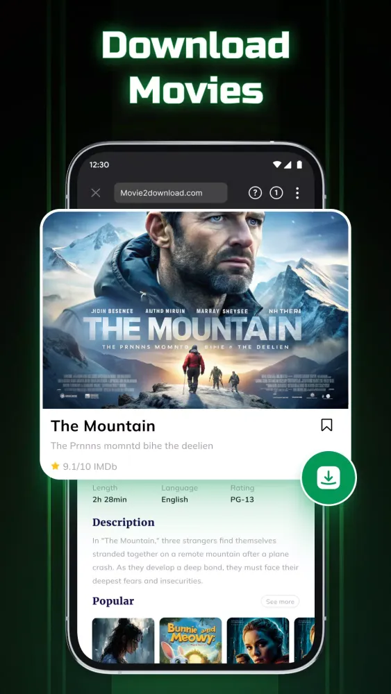 Fast Movie Downloader & Player Ekran Görüntüleri