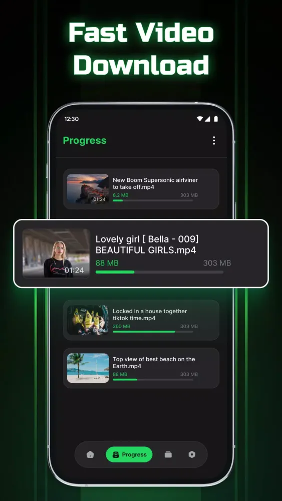 Fast Movie Downloader & Player Ekran Görüntüleri