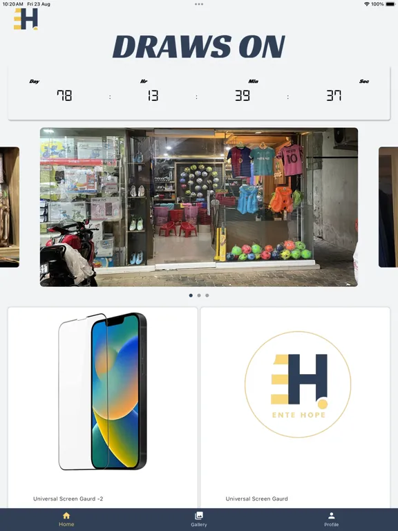Скриншоты Ente Hope iPad 
