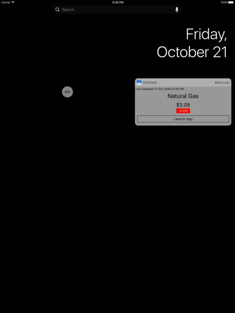 Easy Gas Tracker iPad 应用截图
