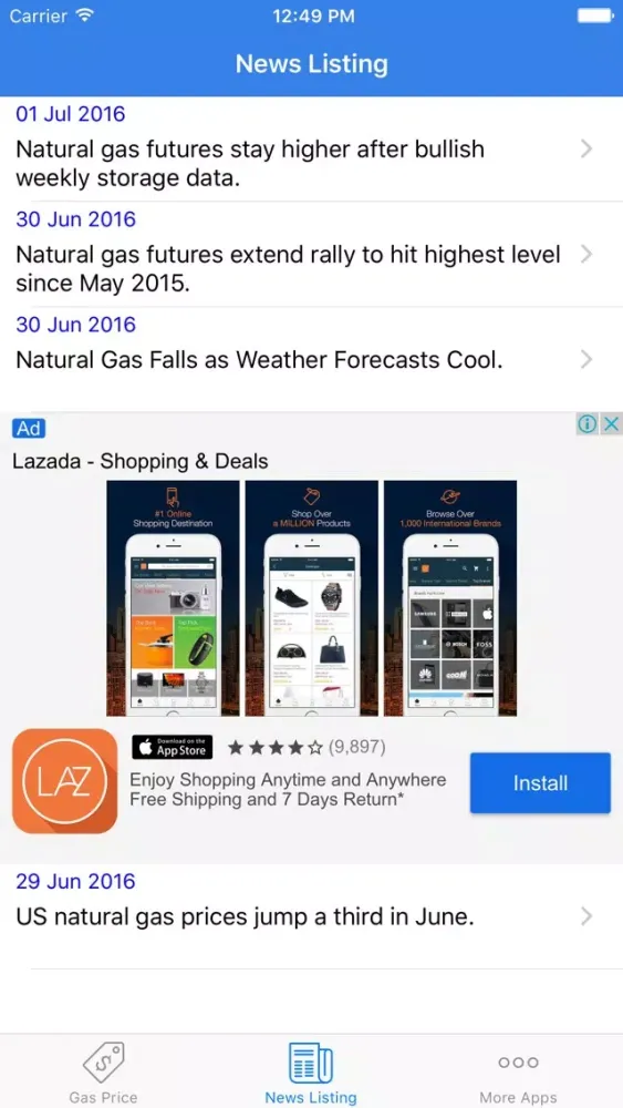 Easy Gas Tracker应用截图