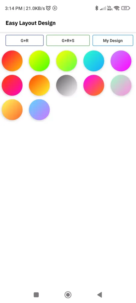 Easy Layout Design Screenshots