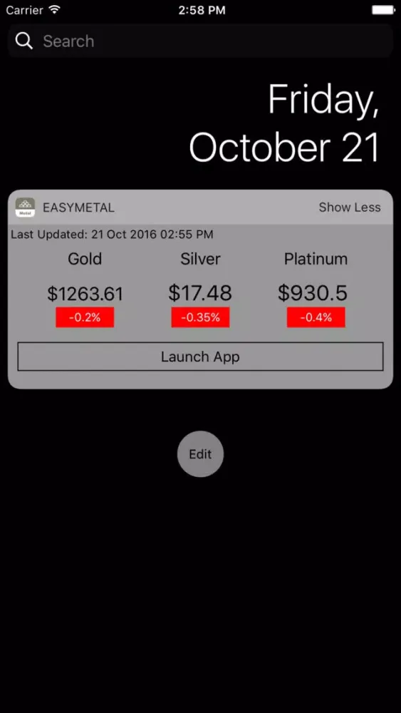 Easy Metal Tracker سکرین شاٹس