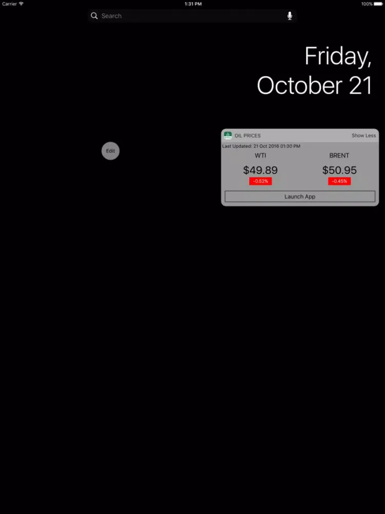 Capturas de tela do Easy Oil Tracker iPad 