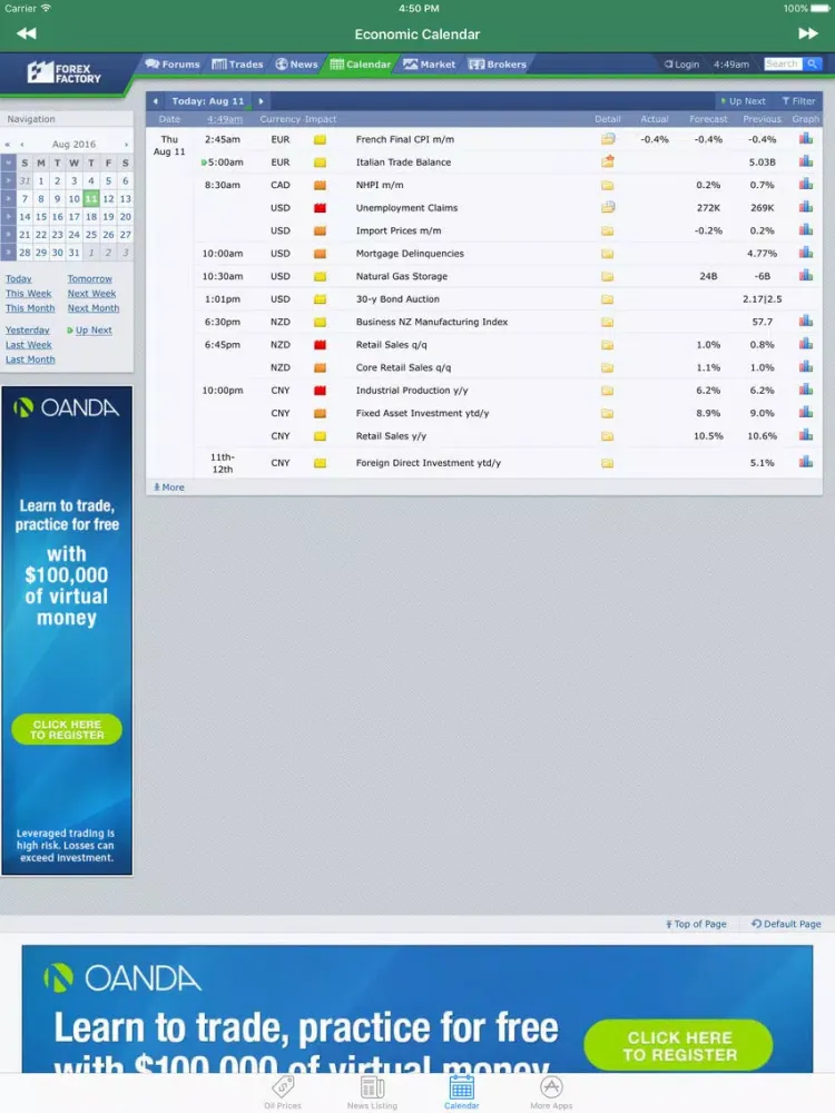 Capturas de tela do Easy Oil Tracker iPad 