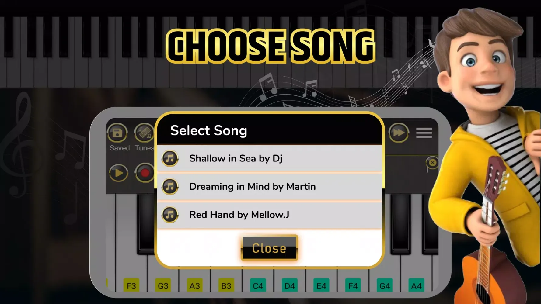 Piano Master سکرین شاٹس