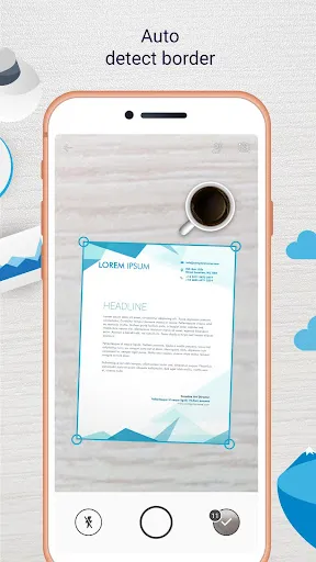 Capturas de tela do Easy Scanner