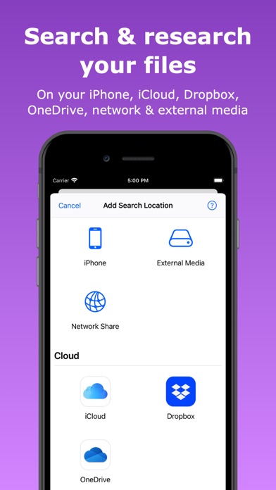 easySearch - File Search Tool Screenshots