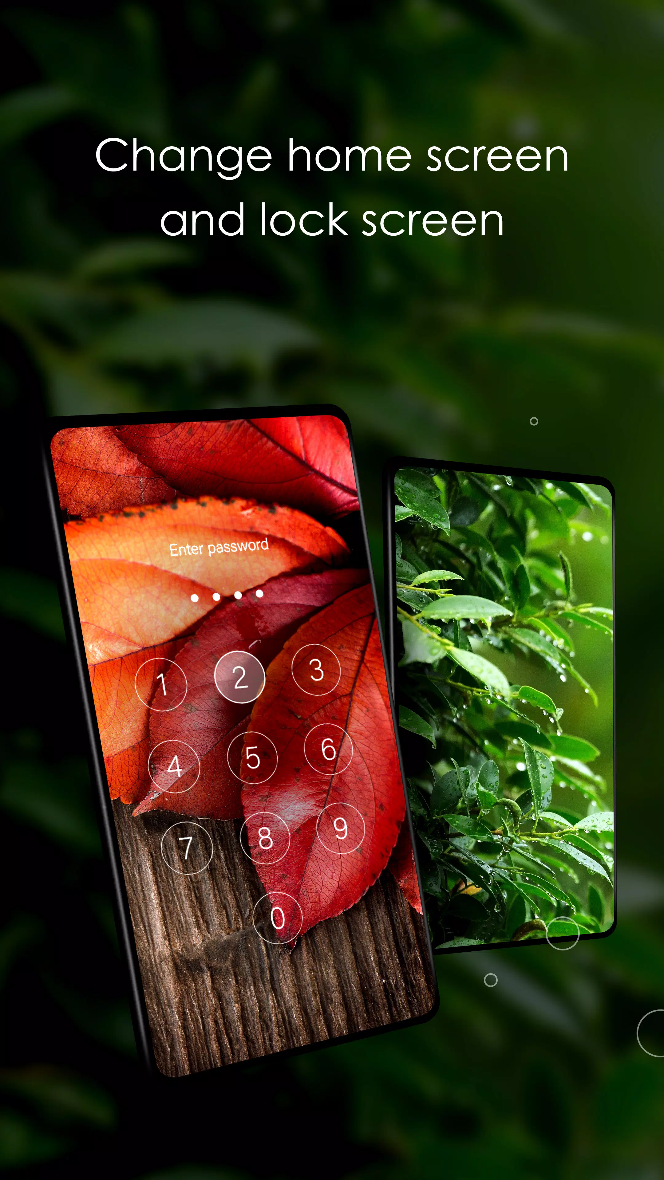 Wallpapers with leaves in 4K Screenshots