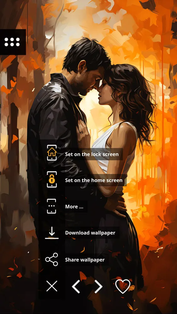 Captures d'écran de Love Wallpapers in 4K
