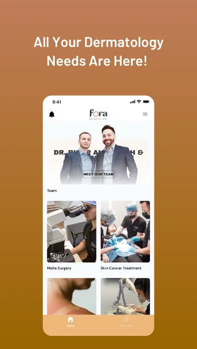 Fora Dermatology 스크린샷