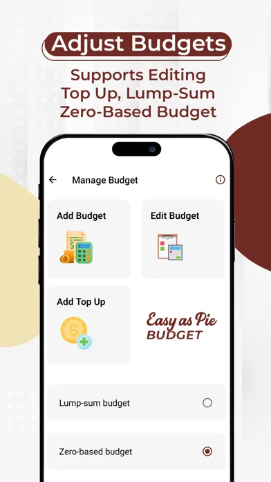 Zrzuty ekranu Easy As Pie Budget