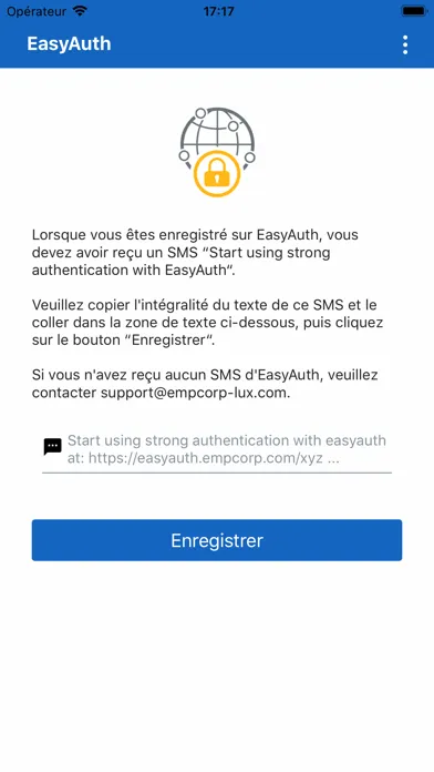 EasyAuth Ekran Görüntüleri
