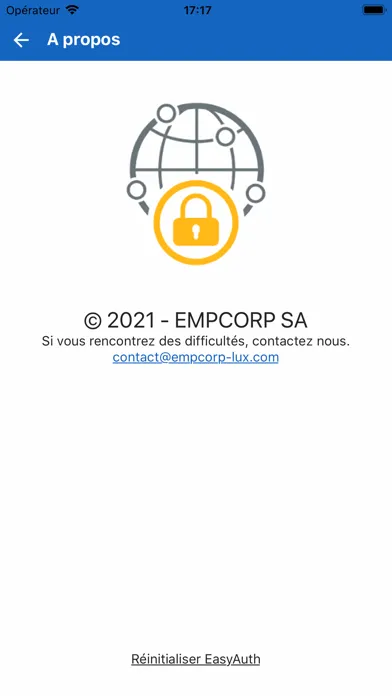 EasyAuth Ekran Görüntüleri