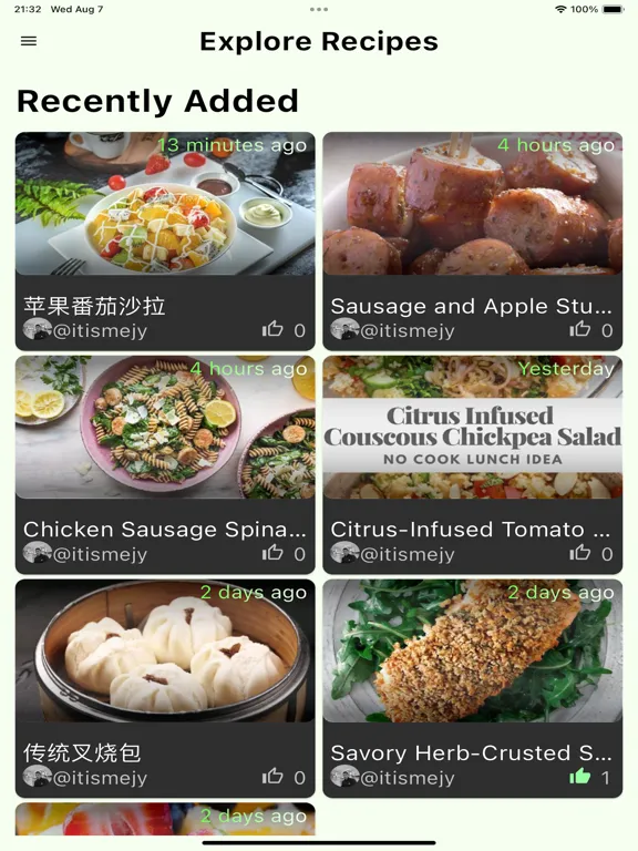 EasyBites: AI Recipes iPad  Ekran Görüntüleri