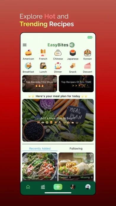 EasyBites: AI Recipes Ekran Görüntüleri
