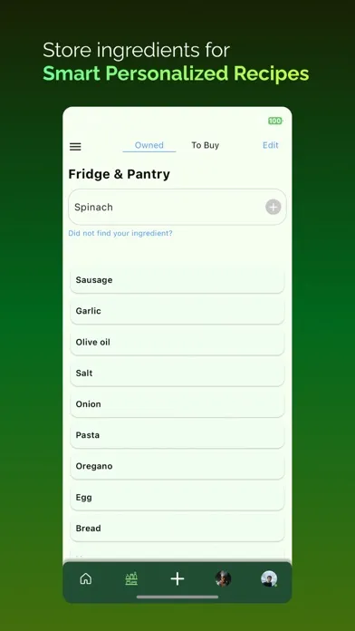 EasyBites: AI Recipes Ekran Görüntüleri