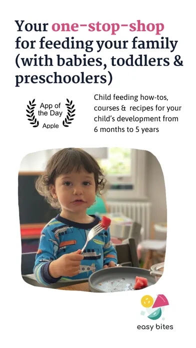 Capturas de pantalla de Easy Bites - Child Food Coach