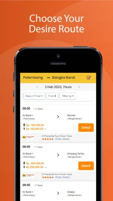 Скриншоты Pinang Mas Travel