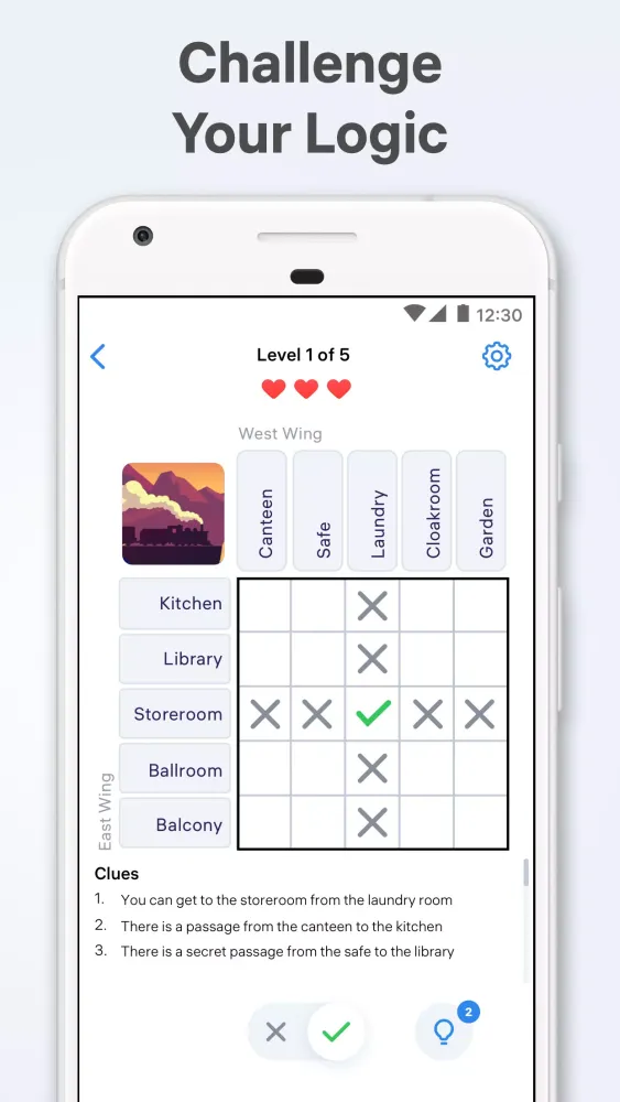 Скриншоты Logic Puzzles