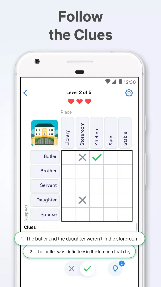 Скриншоты Logic Puzzles
