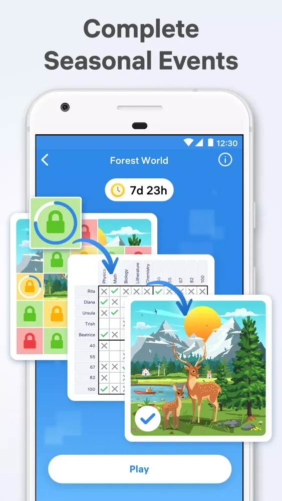 Скриншоты Logic Puzzles
