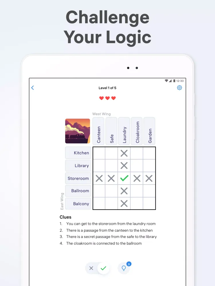 Скриншоты Logic Puzzles