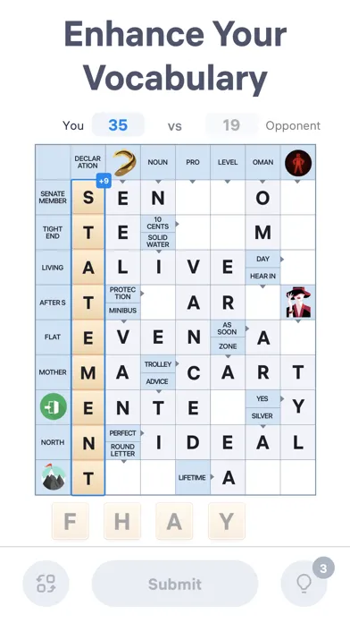 Capturas de tela do Crossword Master - Word Puzzle