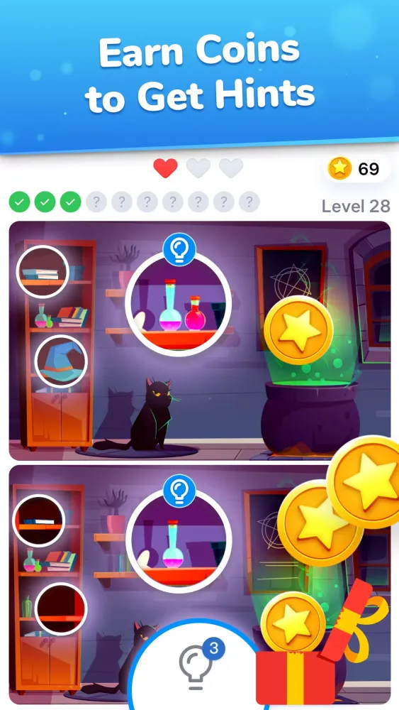 Capturas de pantalla de Differences