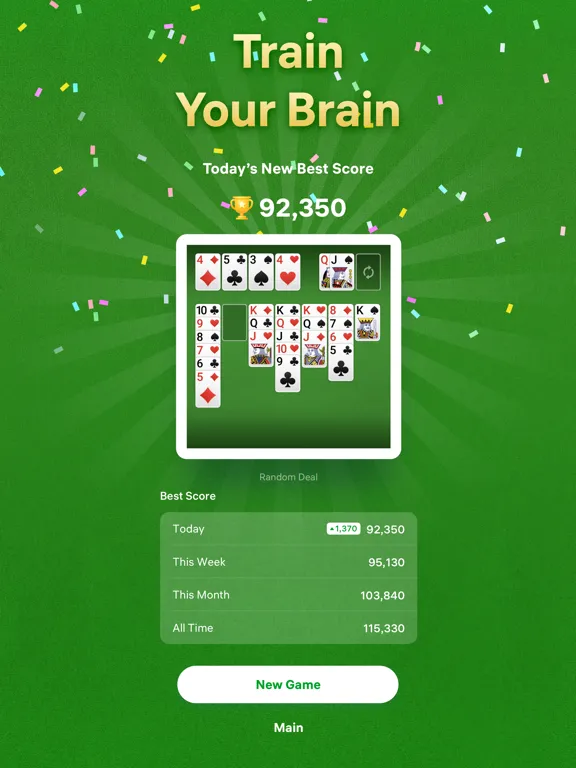 Screenshot di Solitaire – Classic Card Games iPad 