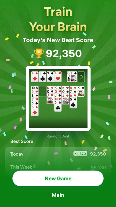 Screenshot di Solitaire – Classic Card Games