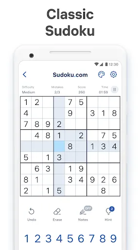 Sudoku.com - Classic Sudoku 스크린샷