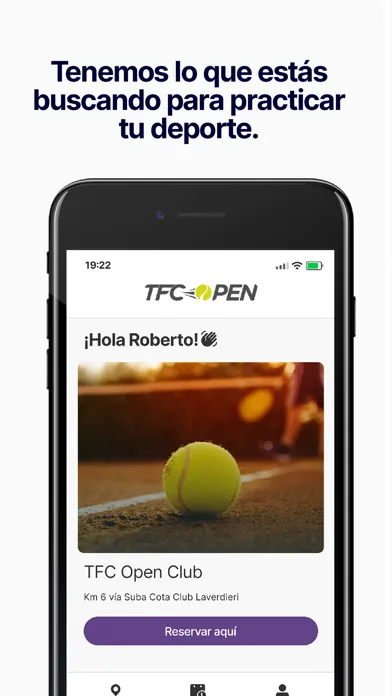 ภาพหน้าจอของ TFC Open Club