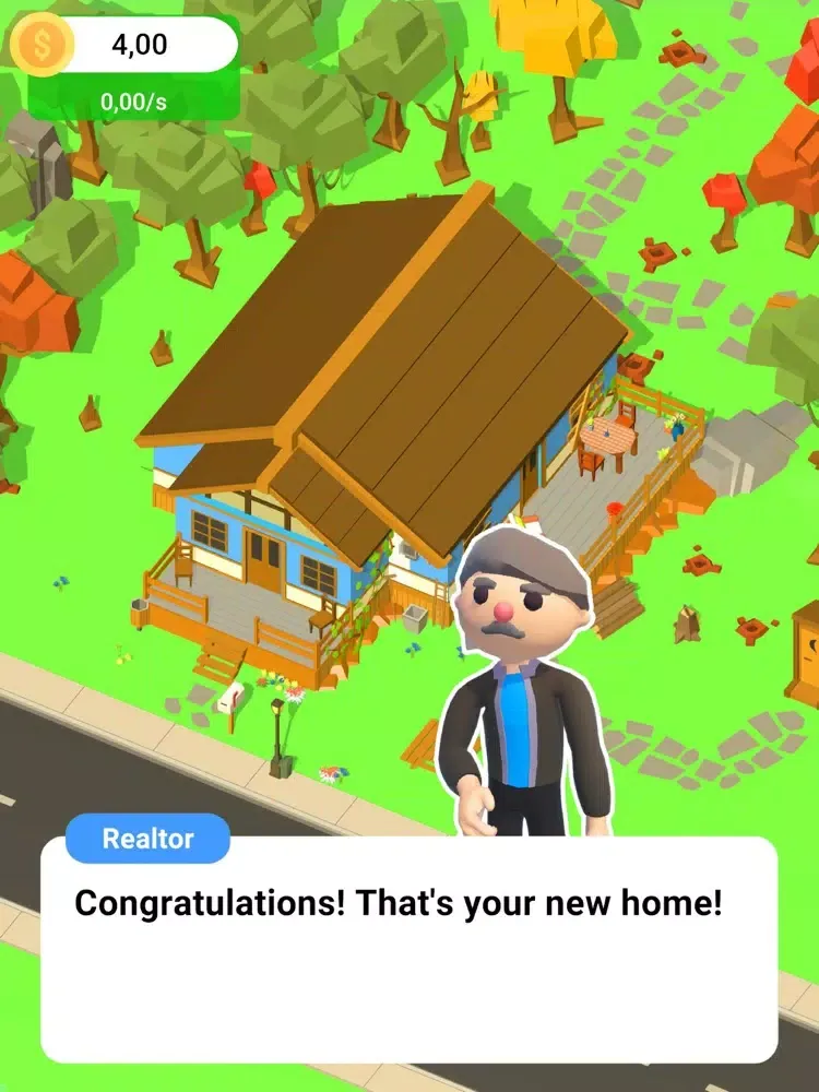 Idle House Flippers iPad  Screenshots