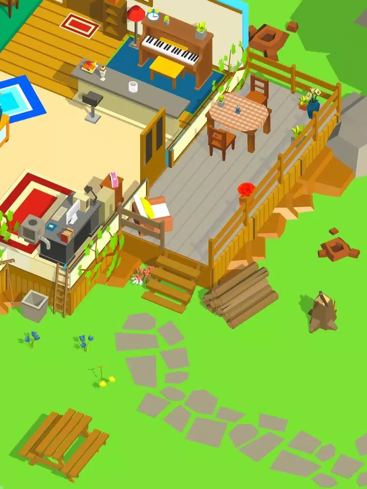 Idle House Flippers iPad  Screenshots