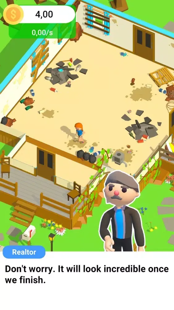 Idle House Flippers Screenshots
