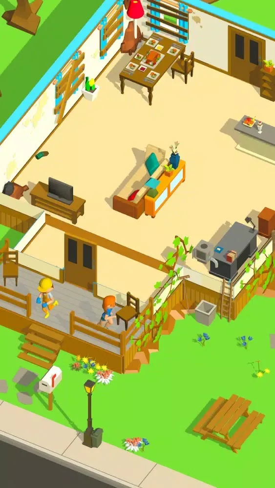 Idle House Flippers Screenshots