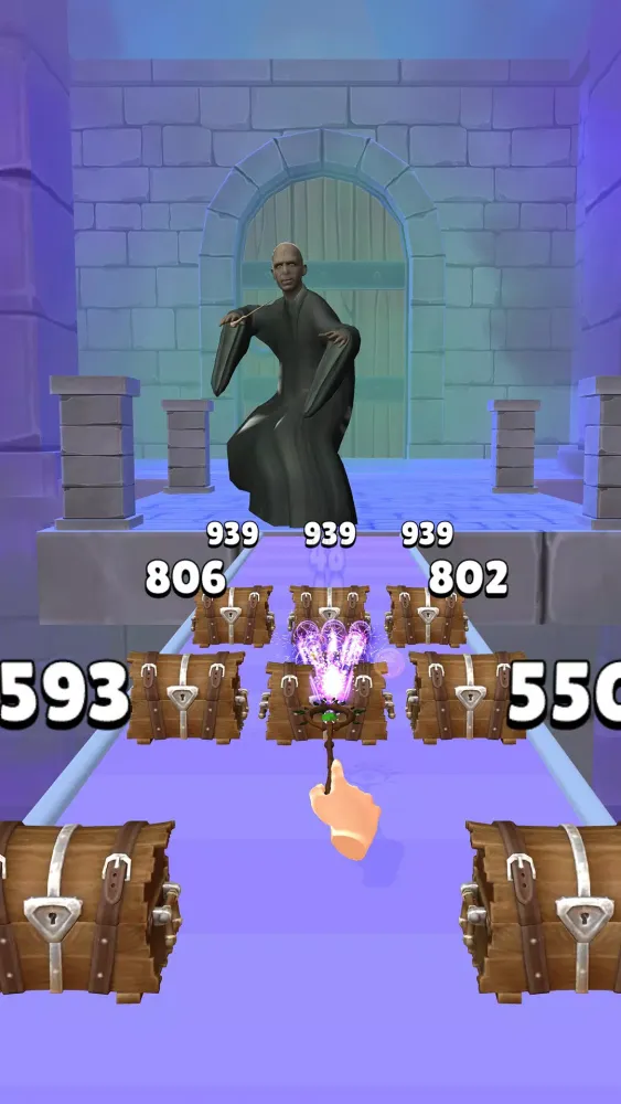 Tangkapan layar Wand Evolution