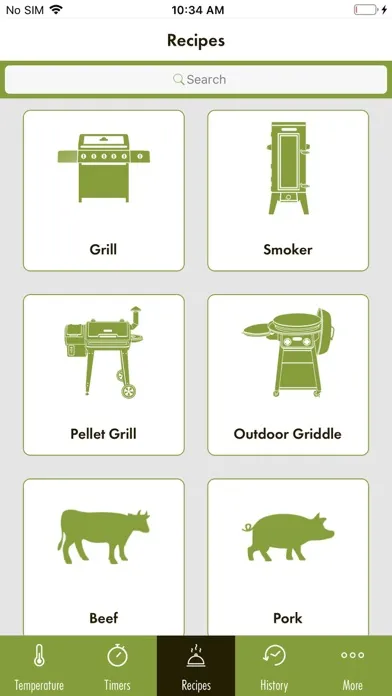 Cuisinart Easy Connect™ BBQ Ekran Görüntüleri