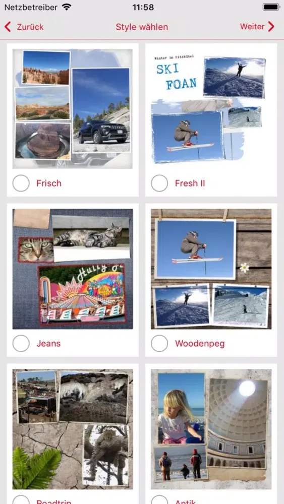 Tangkapan skrin easy Fotobuch