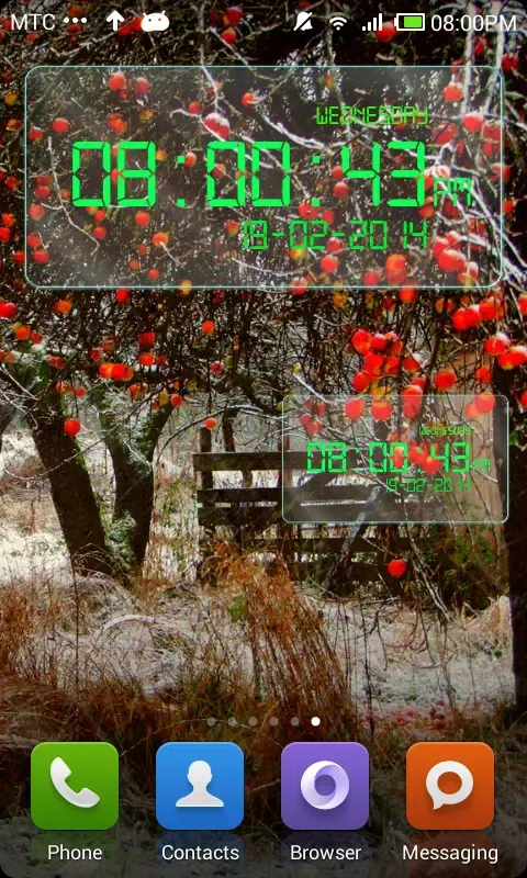 Electronic Digital Clock 스크린샷